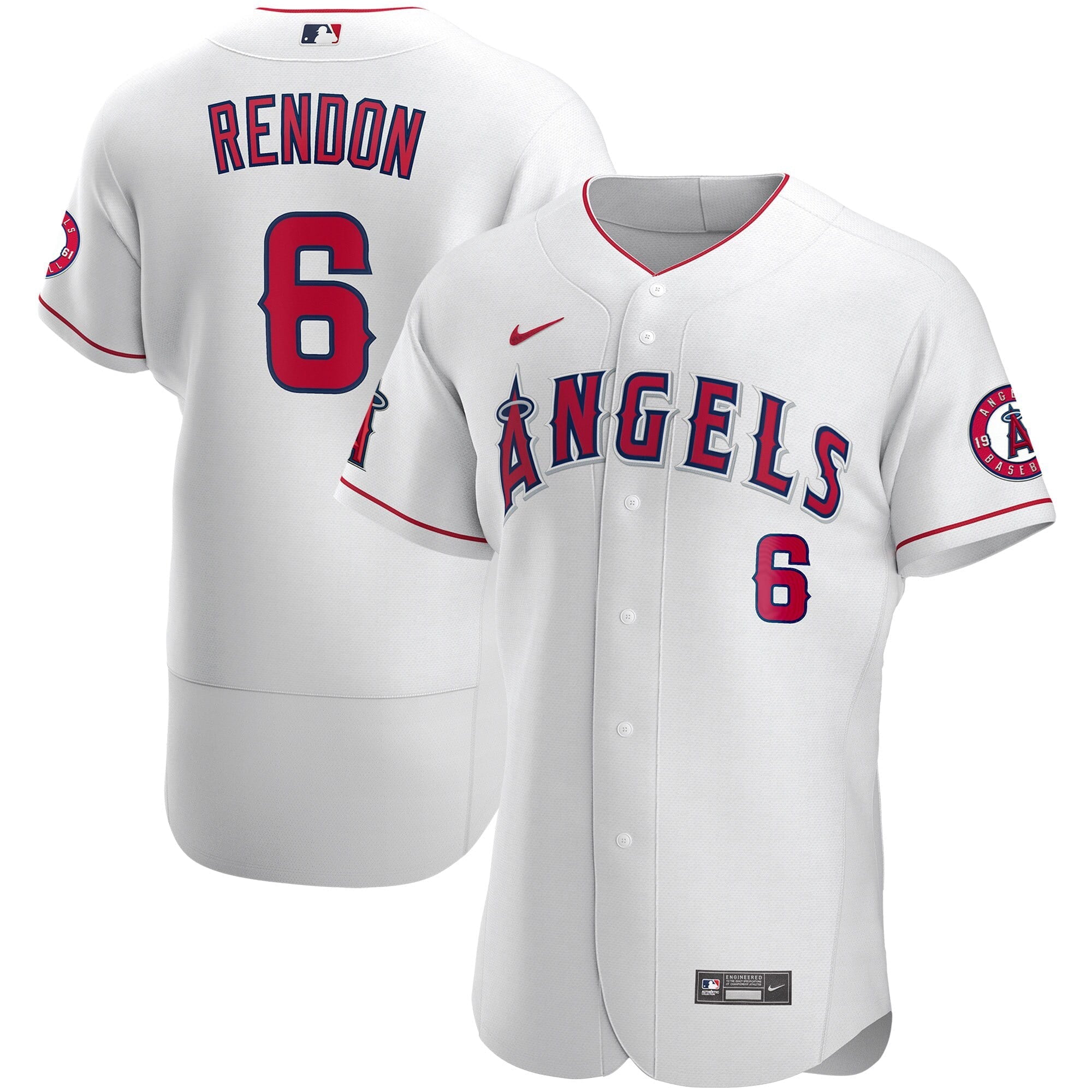 Men's Nike Anthony Rendon White Los Angeles Angels Authentic Player Je –  AthleteAisleStore